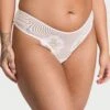 Peony Embroidery Brazilian Panty -Sexy Underwear Shop 1126474775RG OM F