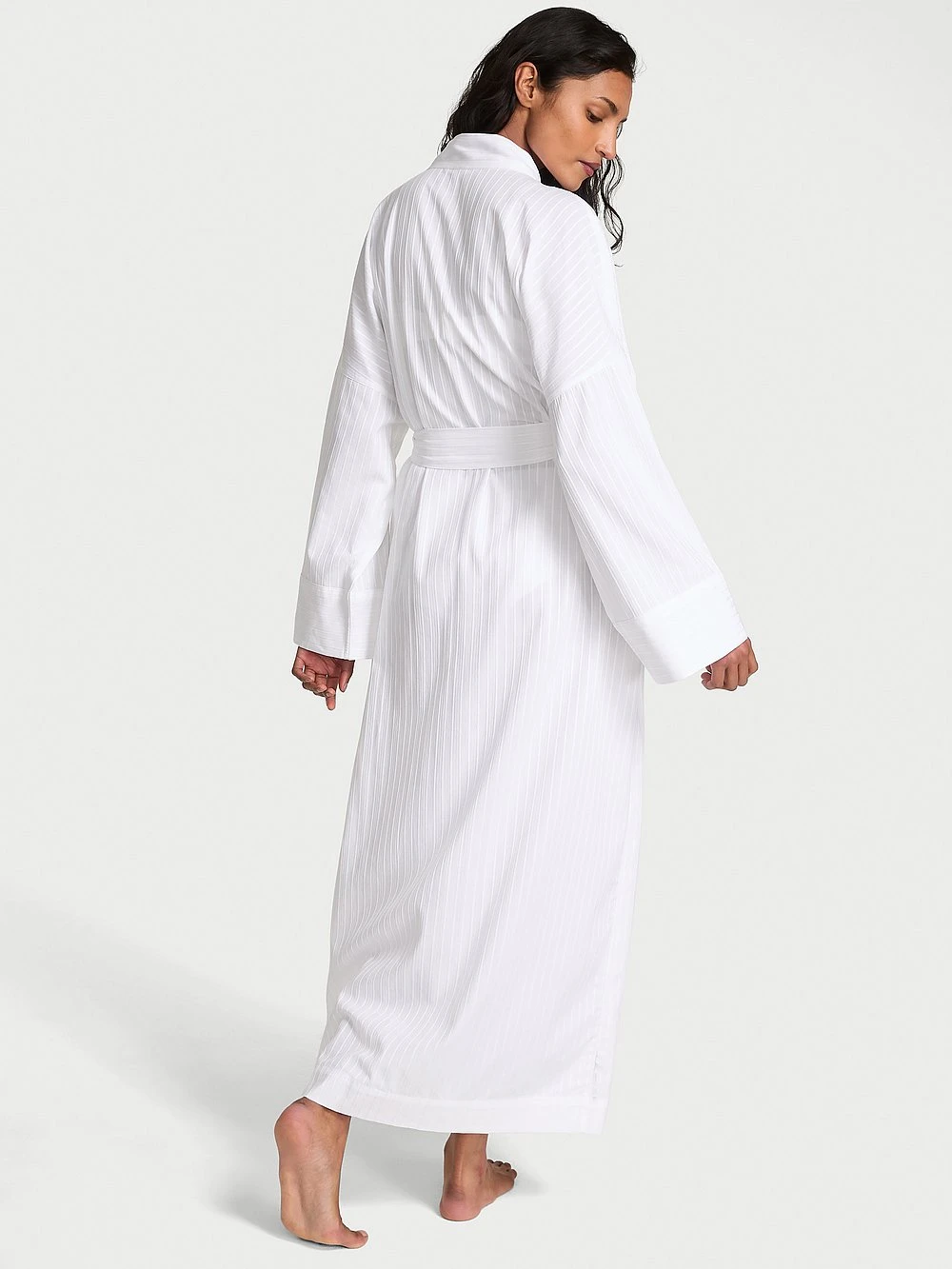Victoria's Secret Modal-Cotton Long Robe 4 Victoria's Secret Modal-Cotton Long Robe - Image 2