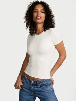 Victoria's Secret Bodywear By Victoria With FeatherSoft™ Innovation Tee