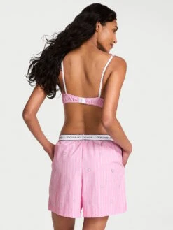 Victoria's Secret Heritage Cotton Shine Shorts -Sexy Underwear Shop 1126482776ZH OM B