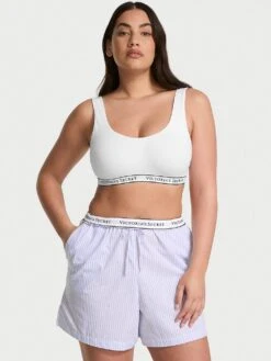 Victoria's Secret Heritage Cotton Shine Shorts -Sexy Underwear Shop 1126482876ZF OM F