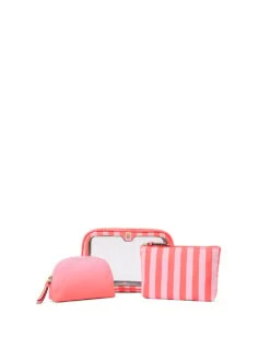 Victoria's Secret Bride 3-Piece Makeup Bag Set -Sexy Underwear Shop 112648967AVB OM B