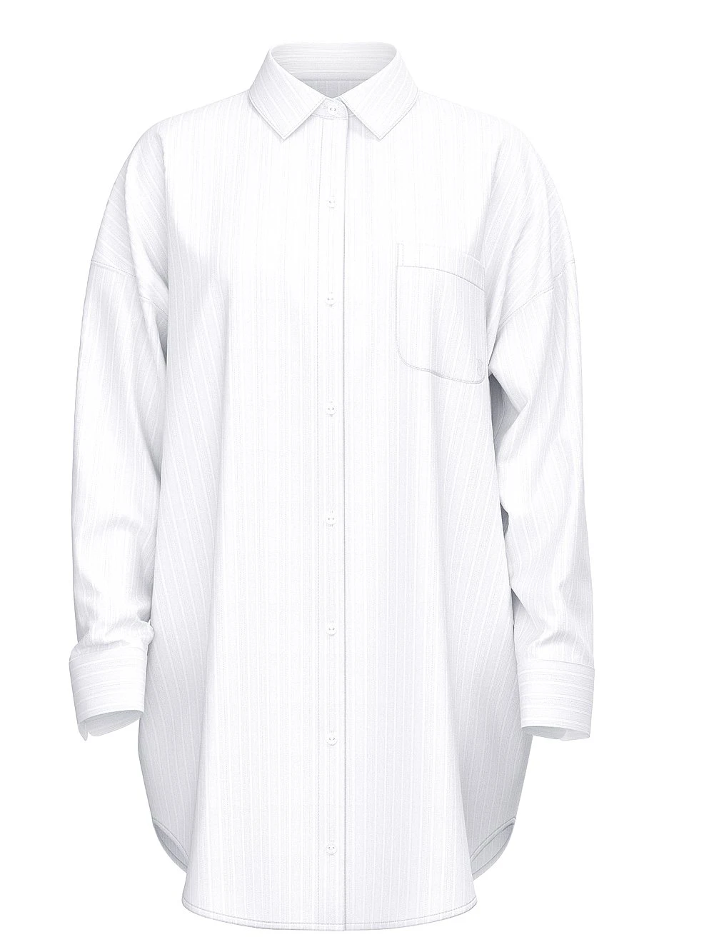 Victoria's Secret Modal-Cotton Button-Front Sleepshirt 8 Victoria's Secret Modal-Cotton Button-Front Sleepshirt - Image 6