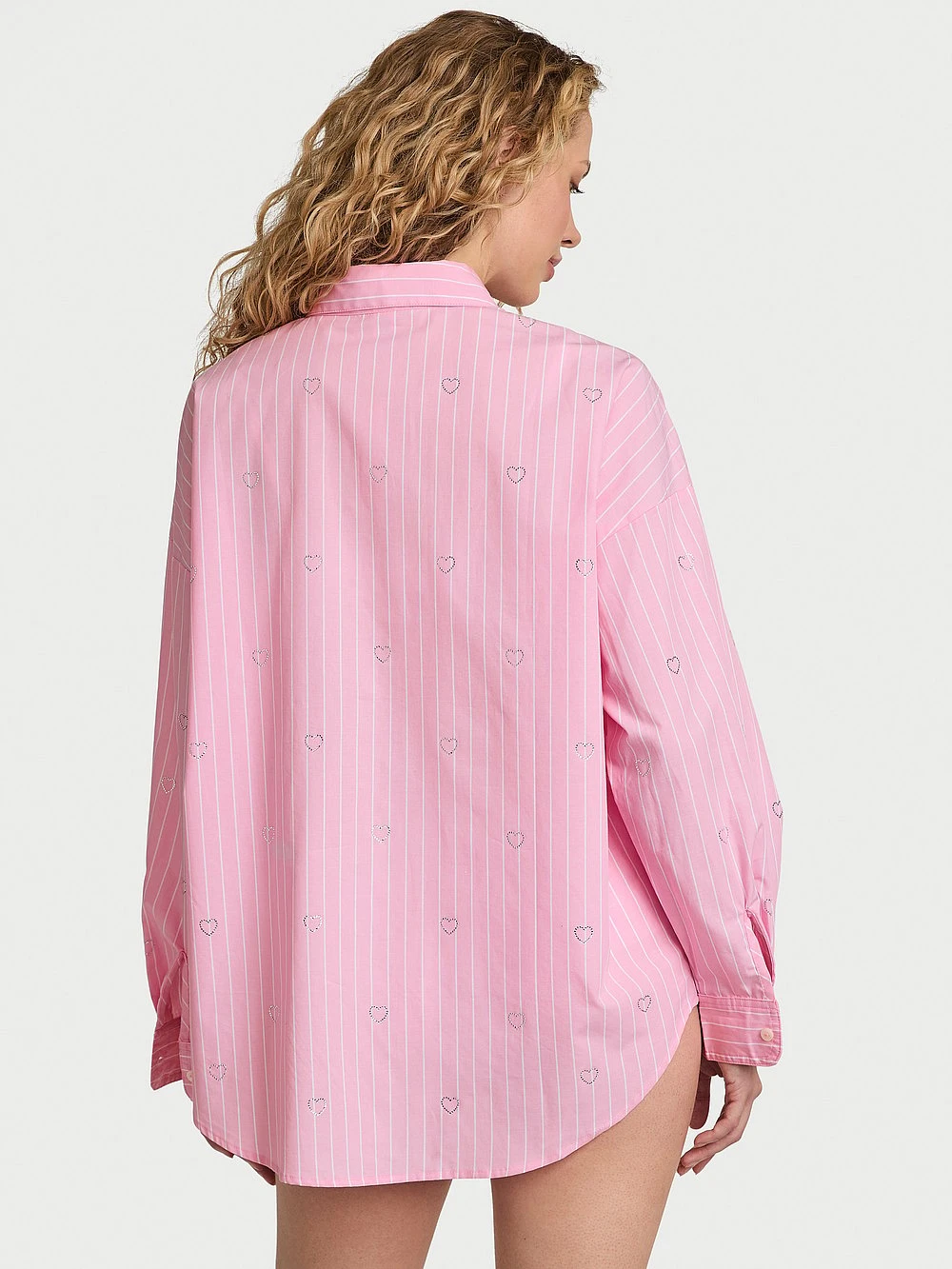 Victoria's Secret Heritage Cotton Shine Button-Front Shirt 8 Victoria's Secret Heritage Cotton Shine Button-Front Shirt - Image 6