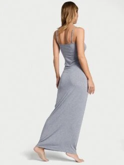 Victoria's Secret Luxe Cashmere Blend Long Slip Dress -Sexy Underwear Shop 112649187BOH OM B