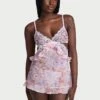 Vintage Blossom Babydoll Set -Sexy Underwear Shop 1126495777DT OM F
