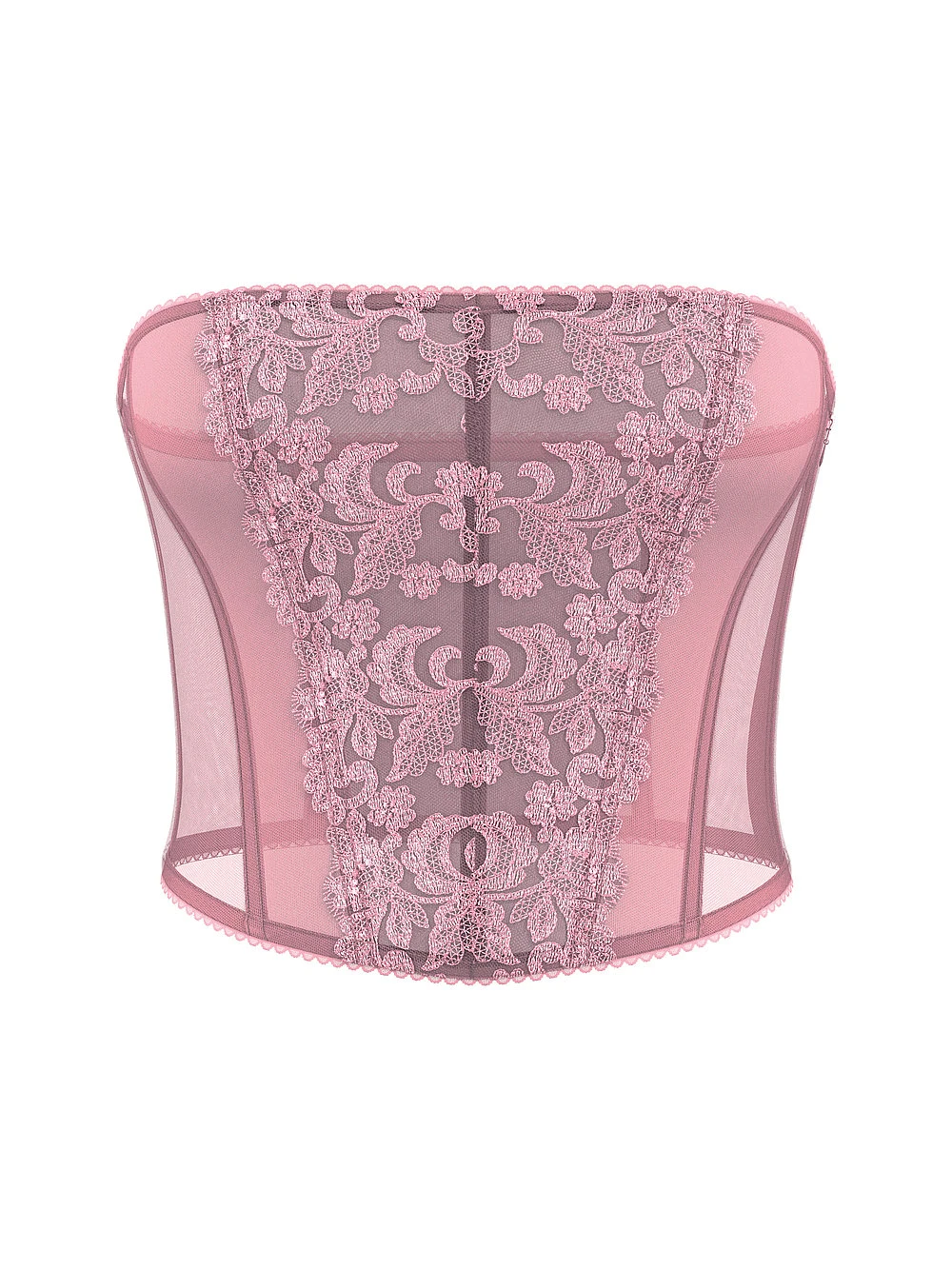 Vintage Blossom Strapless Corset Top 5 Vintage Blossom Strapless Corset Top - Image 3