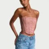 Vintage Blossom Strapless Corset Top 2 Vintage Blossom Strapless Corset Top -Sexy Underwear Shop 112649617B18 OM F