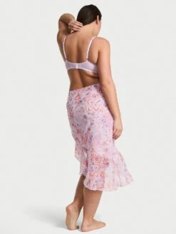 Victoria's Secret Vintage Blossom Chiffon Handkerchief Skirt 9 Victoria's Secret Vintage Blossom Chiffon Handkerchief Skirt -Sexy Underwear Shop 1126506977DT OM B