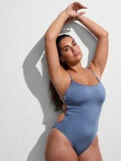 Archives Sexy Straps Scoop One-Piece Swimsuit