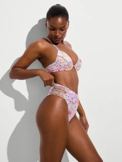 Archives Beach Macrame Halter Push-Up Bikini Top