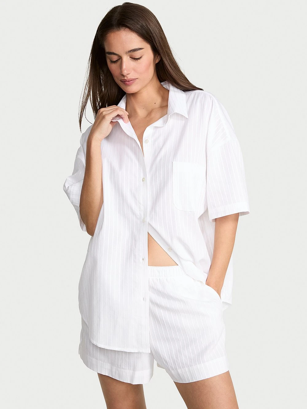 Victoria's Secret Modal-Cotton Short Pajama Set 7 Victoria's Secret Modal-Cotton Short Pajama Set - Image 5