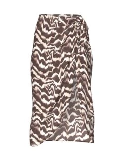 Beachwear Sheer Crinkle Midi Sarong -Sexy Underwear Shop 112652877B5X OF F