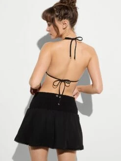 Beachwear Ruffled Mini Skirt -Sexy Underwear Shop 112653162ZUO OM B