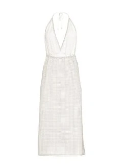 Beachwear Crochet Plunge Dress -Sexy Underwear Shop 1126531868H0 OF F