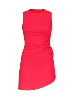 Beachwear Swim Ruched Mini Dress -Sexy Underwear Shop 112653212OFP OF F