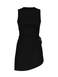 Beachwear Swim Ruched Mini Dress -Sexy Underwear Shop 112653212ZUO OF F