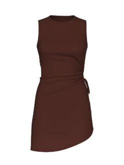 Beachwear Swim Ruched Mini Dress -Sexy Underwear Shop 1126532133F6 OF F