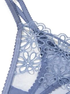 Eyelet Mesh Strappy String Thong Panty -Sexy Underwear Shop 1126535821M6 OF DET 1