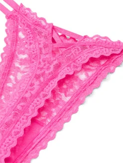 Lace Strappy-Back String Thong Panty -Sexy Underwear Shop 1126535900T2 OF DET 2