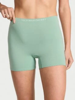 Seamless High-Waist Boyshort Panty -Sexy Underwear Shop 1126538346K1 OM F