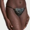 Siren Shimmer Embroidery String Bikini Panty 1 Siren Shimmer Embroidery String Bikini Panty -Sexy Underwear Shop 1126541376DD OM F