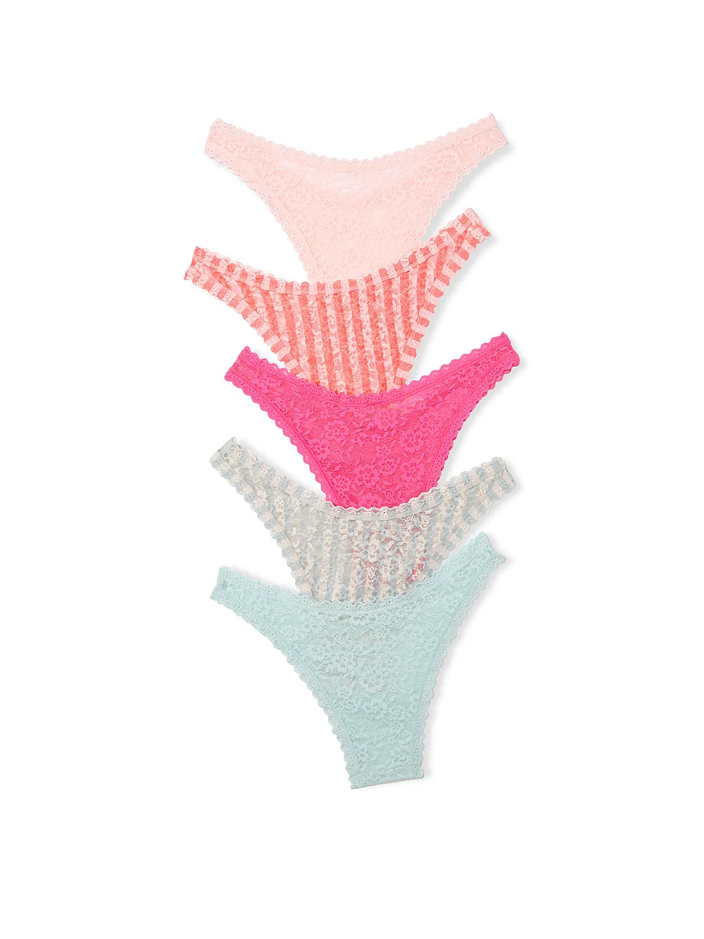Victoria's Secret 5-Pack Lacie Brazilian Panties 4 Victoria's Secret 5-Pack Lacie Brazilian Panties - Image 2