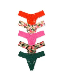 Victoria's Secret 7-Pack Lacie Thong Panties