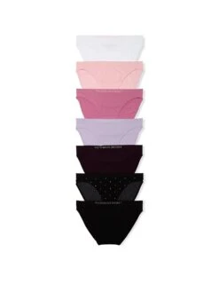 Victoria's Secret 7-Pack Seamless Bikini Panties 9 Victoria's Secret 7-Pack Seamless Bikini Panties -Sexy Underwear Shop 112654314YXY OF F