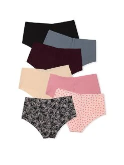 Victoria's Secret 5-Pack No-Show Cheeky Panties -Sexy Underwear Shop 112654364YXY OF B 1