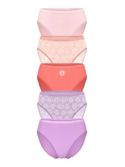 Victoria's Secret 7-Pack Stretch Cotton High-Leg Brief Panties -Sexy Underwear Shop 112654404YXY OF F