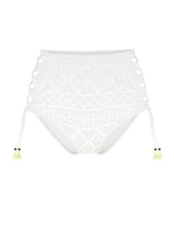 Archives Beach Lace High-Waist Full-Coverage Bikini Bottom 7 Archives Beach Lace High-Waist Full-Coverage Bikini Bottom -Sexy Underwear Shop 1126545634Y5 OF F