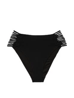 Archives Beach Macrame High-Waist Cheeky Bikini Bottom -Sexy Underwear Shop 1126545972US OF F
