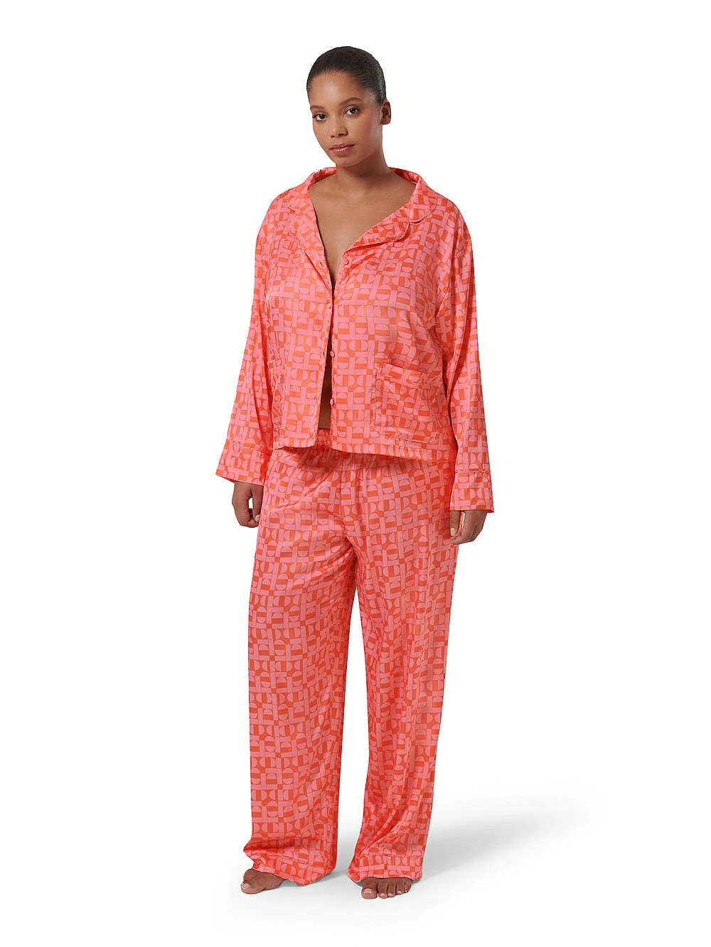 BLUEBELLA Tabitha Satin Long Pajama Set 6 BLUEBELLA Tabitha Satin Long Pajama Set - Image 4
