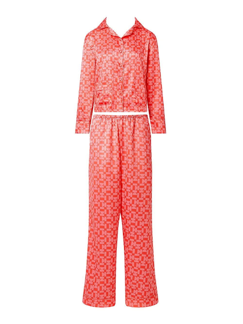 BLUEBELLA Tabitha Satin Long Pajama Set 5 BLUEBELLA Tabitha Satin Long Pajama Set - Image 3