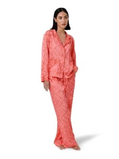 BLUEBELLA Tabitha Satin Long Pajama Set