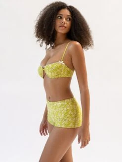 Ines Textured Bikini Top -Sexy Underwear Shop 1126745602K1 OF F