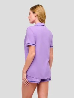 Cosabella Bella Short-Sleeve Top & Boxer PJ Set -Sexy Underwear Shop 1126747992O1 OM B