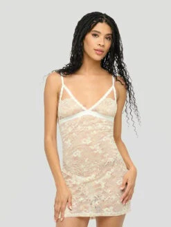 Cosabella Never Say Never Naughty Chemise & G-String Panty Set