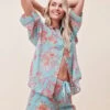 Coco Flowy Boxer Pajama Set -Sexy Underwear Shop 11267868A542 OM F