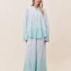 Ombre Relaxed Pajama Set -Sexy Underwear Shop 1126788682L2 OM F