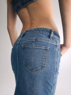 Atelier Victoria's Secret X Altuzarra Denim Pencil Skirt -Sexy Underwear Shop 1126789582L1 OF DET