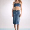 Atelier Victoria's Secret X Altuzarra Denim Pencil Skirt