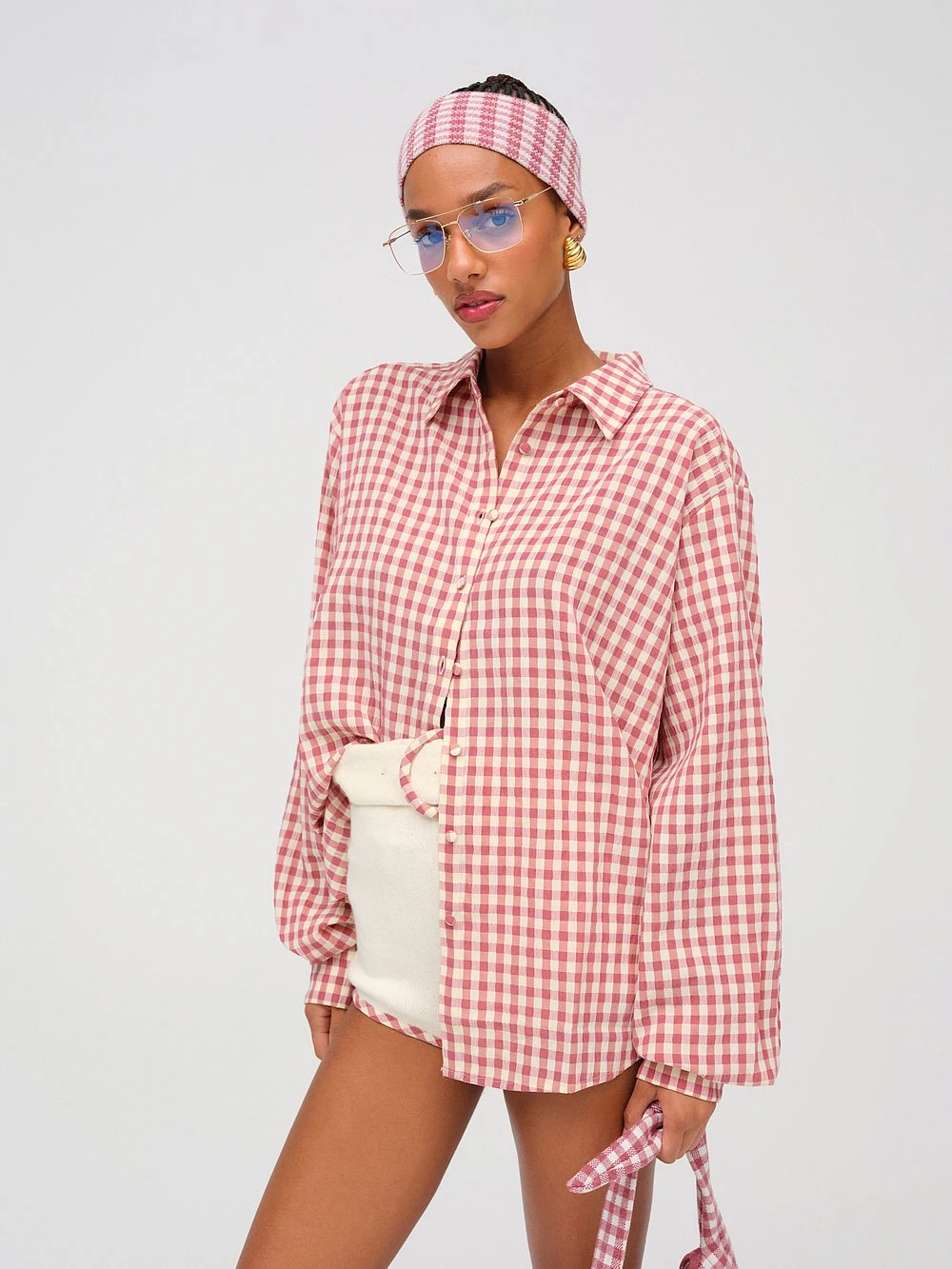 Georgia Gingham Button Down Shirt 3 Georgia Gingham Button Down Shirt