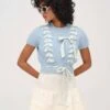 Rosie Ribbon Knit Top -Sexy Underwear Shop 1126806982L1 OM F