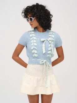 Rosie Ribbon Knit Top