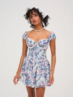 Audrey Floral Mini Dress
