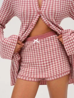 Gingham Knit Skort 16 Gingham Knit Skort -Sexy Underwear Shop 1126807792O0 OF F