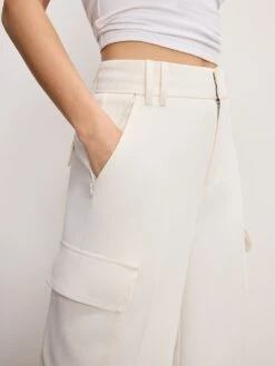 GOOD AMERICAN Luxe Suiting Cargo Trousers -Sexy Underwear Shop 1126887332Y0 OF F