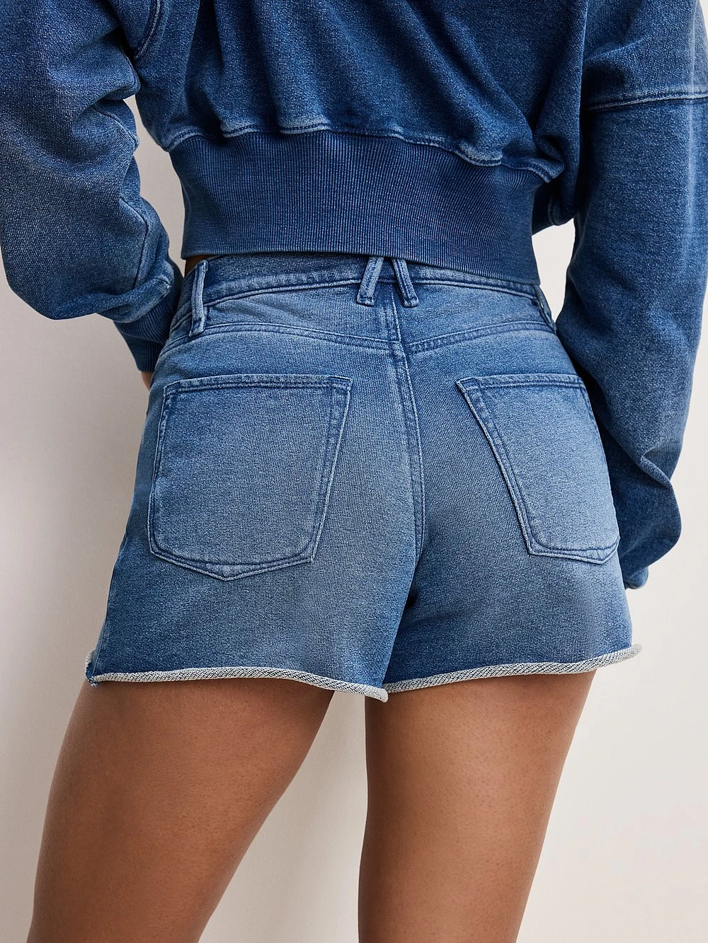 GOOD AMERICAN Jeanius Good 90s Short 4 GOOD AMERICAN Jeanius Good 90s Short - Image 2